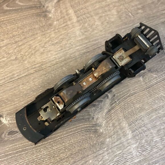 For Parts Prewar American Flyer O Gauge #401 2-4-4 Locomotive & #564 Coal Tender - Picture 4 of 15